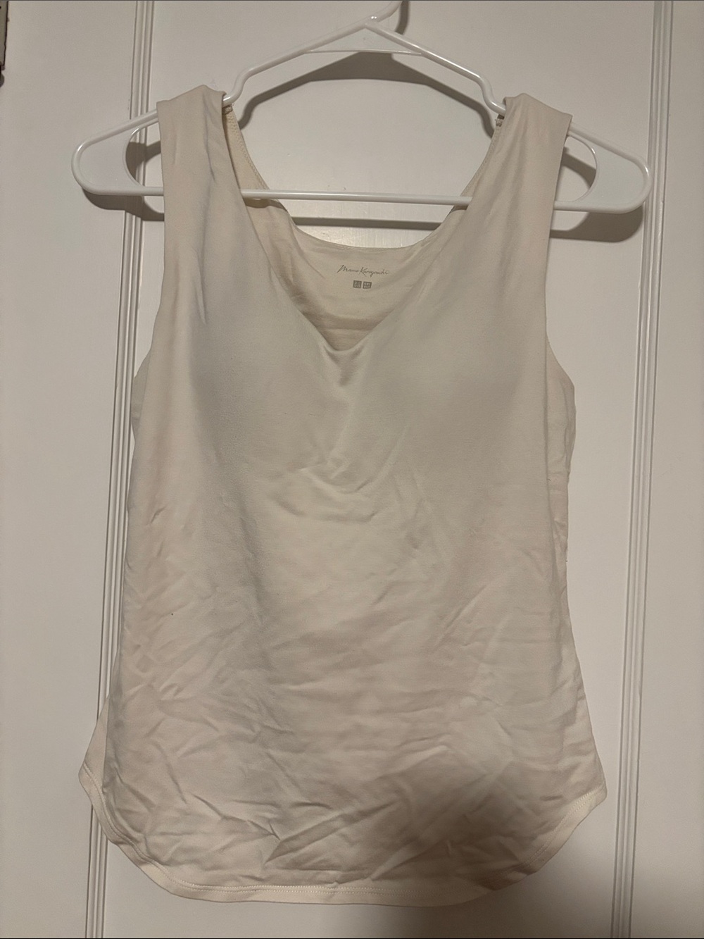 Uniqlo x Mame Kurogouchi silk blend Heattech bra tank